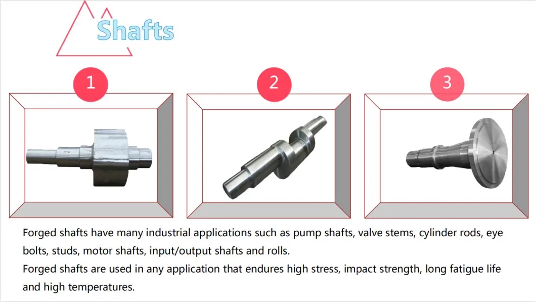 Hot Open Die Forging Rings - Engineering Equipment Forged Parts