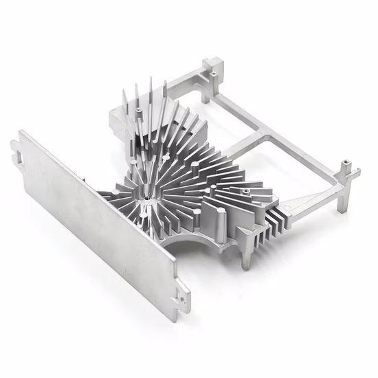 Parte della flangia di pressofusione in sabbia a gravità a camera fredda personalizzata Pompa di dragaggio per pressofusione ad alta pressione Pressofusione di alluminio Anello di pressofusione Produttore di metallo fuso